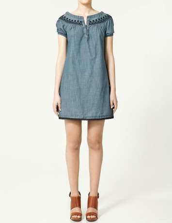 Wearable Trends: Zara Embroidered Dress